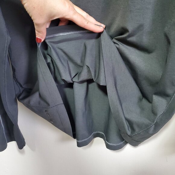 THE NORTH FACE Reactor Hoodie LS Shirt Top Lightweight Mid-Layer Grey Mens Large - Picture 7 of 14